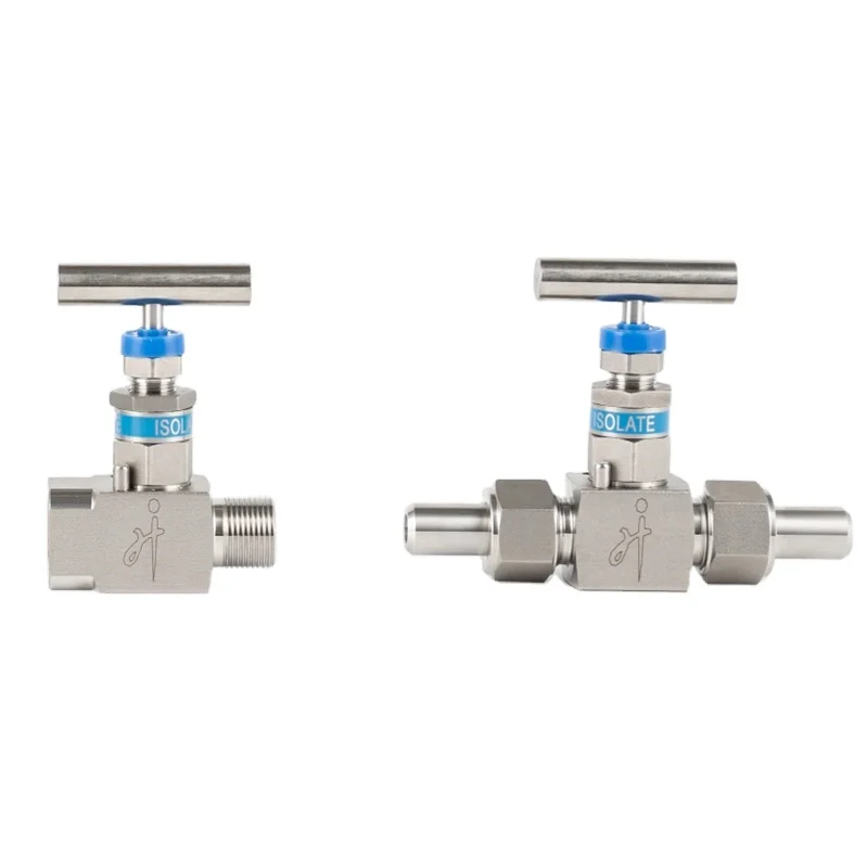Stainless Steel High Pressure Male Thread NPT Needle Valve Gas Regulator