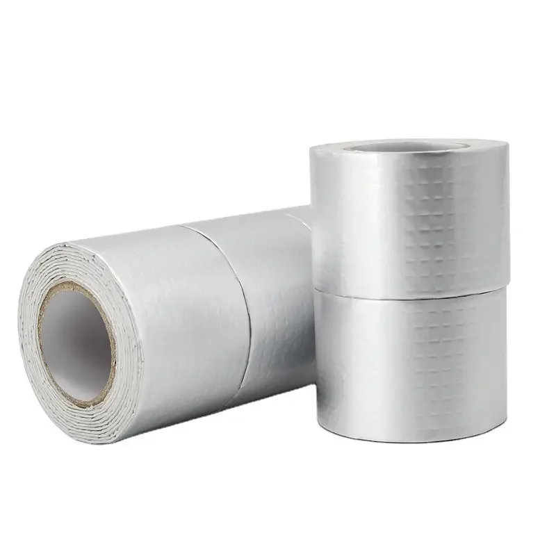 ZHB Aluminum Foil Butyl Rubber Waterproof Adhesive Sealing Mastic Roofing Sealant Tape For Roof Leak Repair Butyl tape
