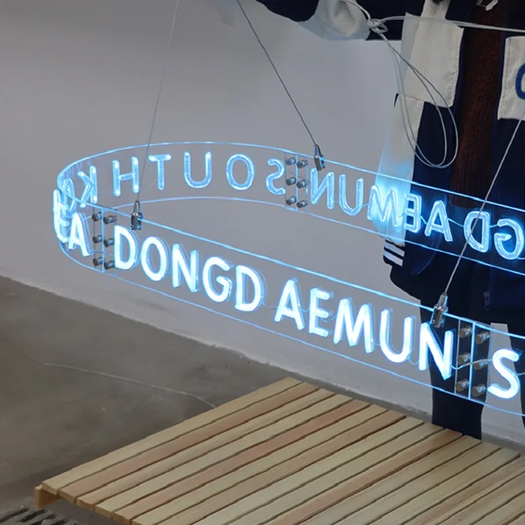 Skyseen Special Design Round Neon Sign Club Night Bar Decoration LED Neon Light