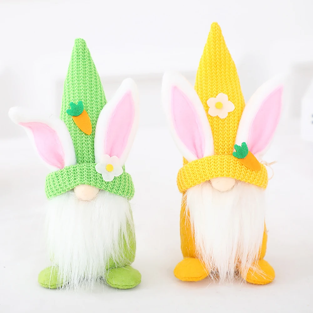 Wholesale Rabbit Knit Plush, Doll Easter Gift Bunny Decorations Easter Gnomes/