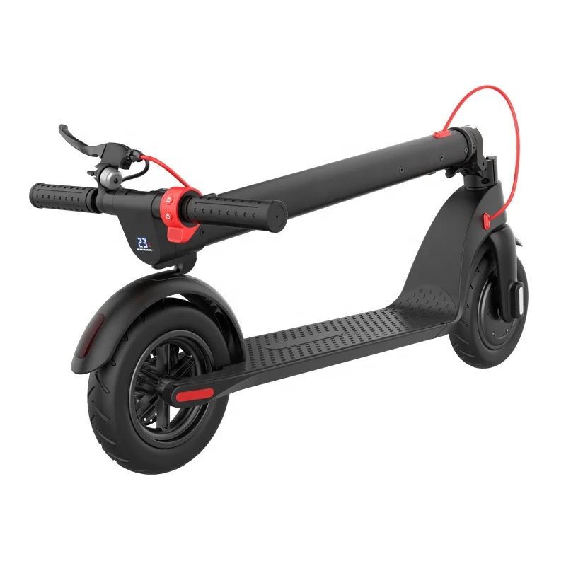 China Factory High Quality 350w 25km X7 Kick Foldable Scooter Two Wheel Electric Scooter For Adult