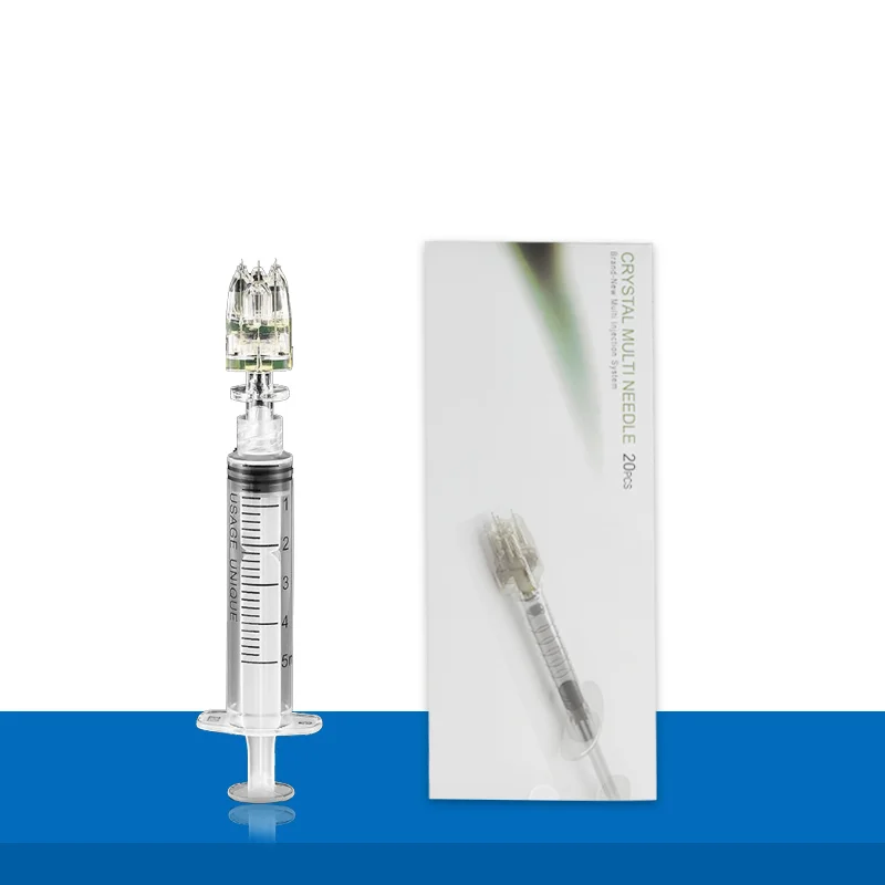 Korea hottest selling crystal multi needle 5 pins For Face Mesotherapy Injections To Anti Wrinkles