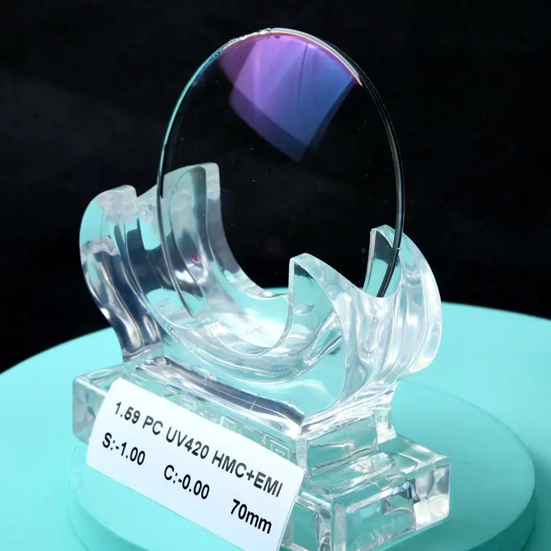 Danyang lens supplier cr39 1.56 1.59PC UV420 ophthalmic lenses chinese blue light lens optical lenses