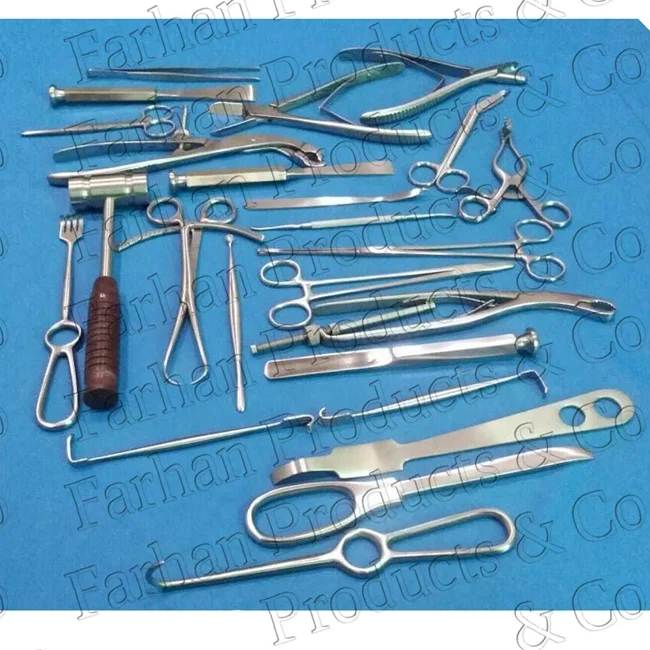 Brand New Basic Orthopedic Surgery Set of 25 Pcs Surgical Instruments Best Quality CE by Farhan