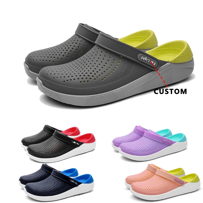 2023 High Quality Factory Wholesale Custom EVA Birken Stock Boston Man Foam Cork Corocs Clogs Slippers Sandals Clogs Shoes