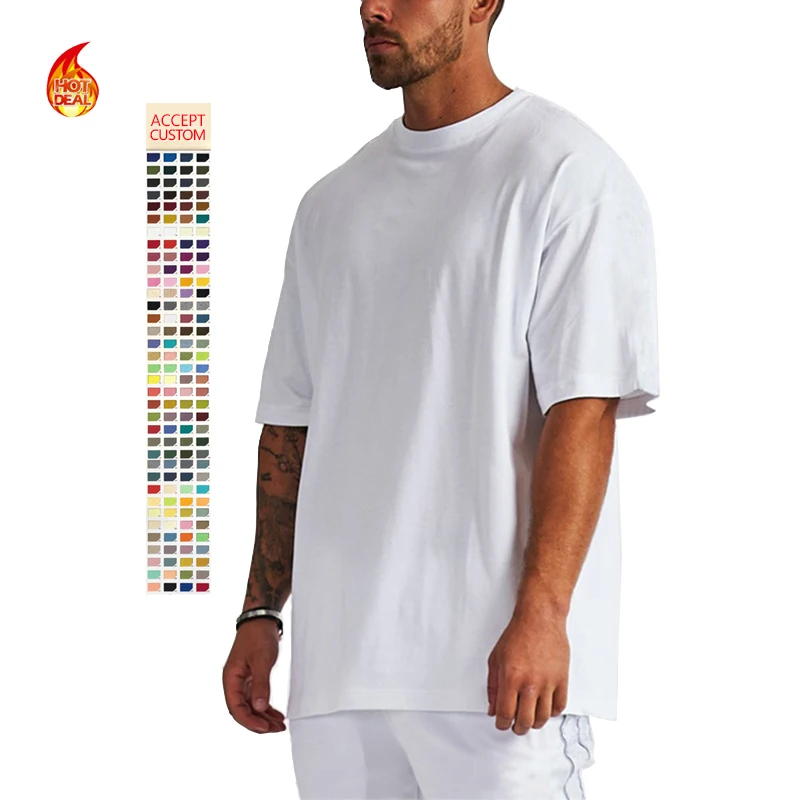 Guangzhou etai apparel co ODM 100% cotton tshirt OEM custom logo print men oversized t shirt
