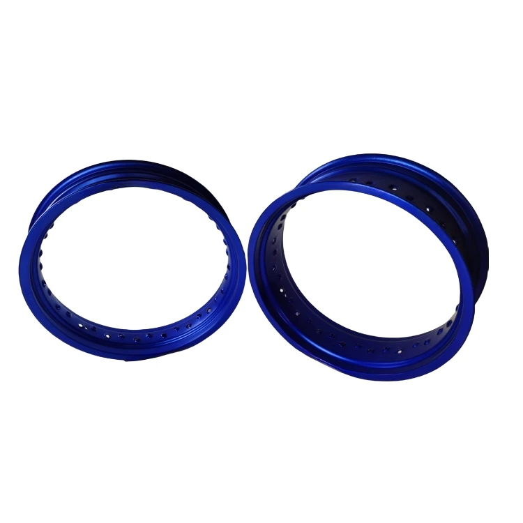 High Performance Supermoto Wheels Rims 3.5-17/5.0-17 Blue Color