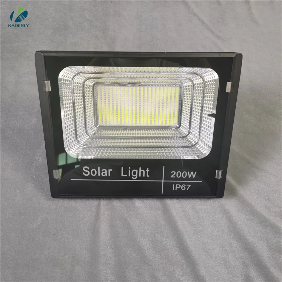 flood Light Led Yard New All Black Luminous White Body Dark Lamp solar flood light