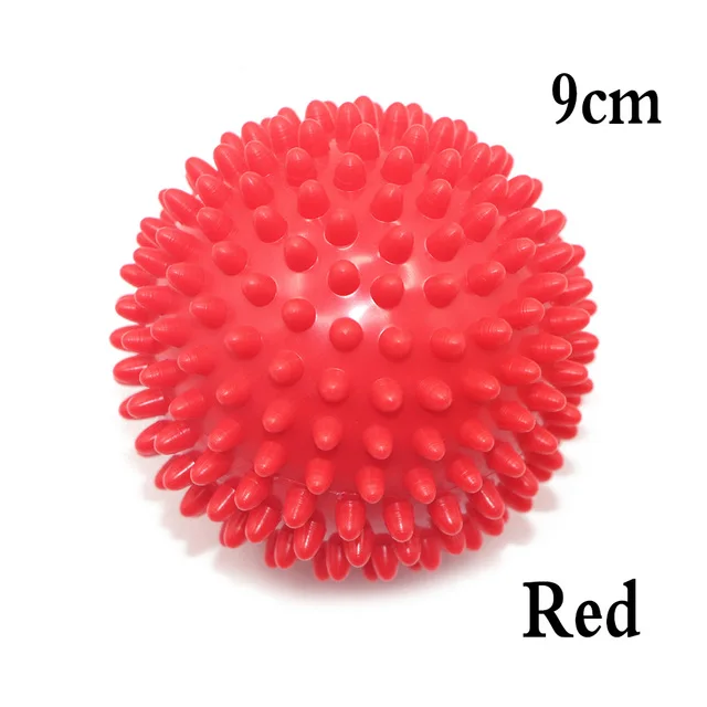 PVC Plastic Pink Spiky Massage Ball 9 cm