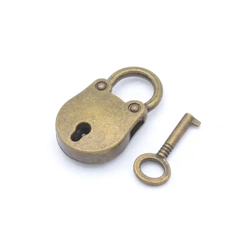 karwo fancy small round padlocks accessories wholesale silver gold colored key padlock and lock