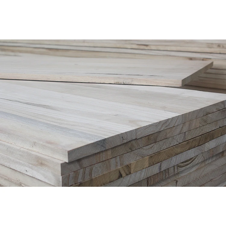 Hot sale paulownia wood furniture wood panel timber paulownia solid wood board for sale