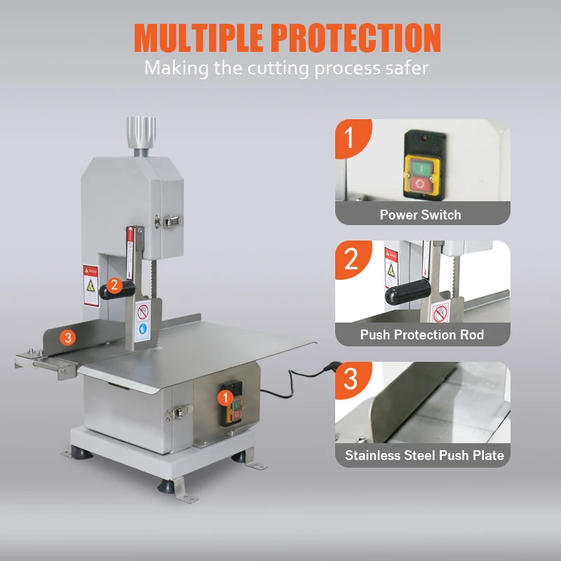 Wholesale High Quality bone sawing machine for sales bone saw meat cutting bandsaw meat bone saw