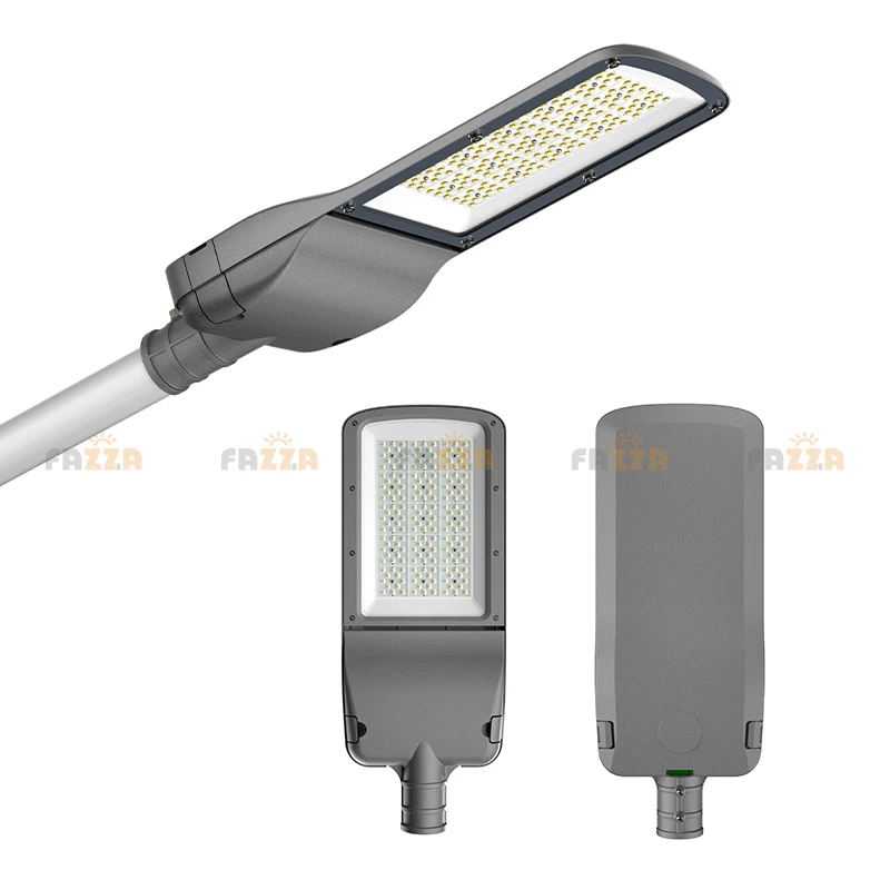 Outdoor waterproof and lightning proof duckbill cap street lamp head engineering LED street lamp non adjustable street lamp head