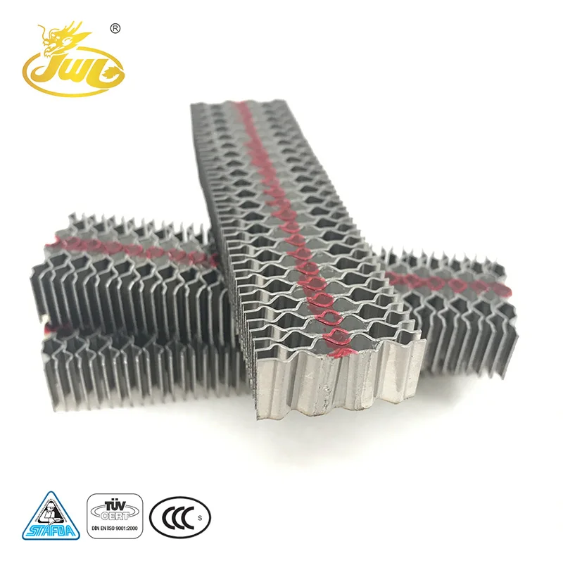 Top Selling Good Quality Standard 15GA Stainless Steel Corrugated Wave Nails
