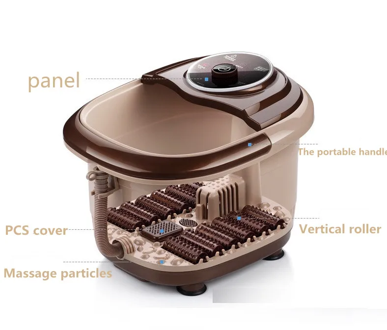 Kewang Electric Knob Foot Spa Bath Massager With Heat, Foot Washing Massager Machine