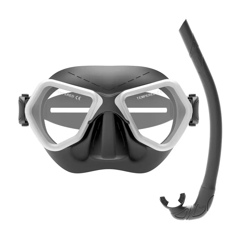 Diving Spearfishing equipment wholesale price free diving equipment wolf diving mask with snorkel tube