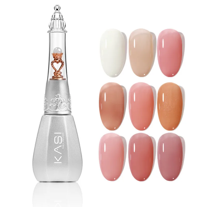 New arrive KASI 36 color ice jelly collection nail gel polish for nail salon