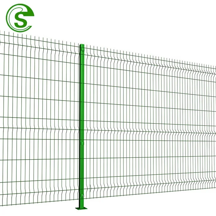 Worldwide PVC/Powder Coated 3D Nylofor Square Mesh Fence
