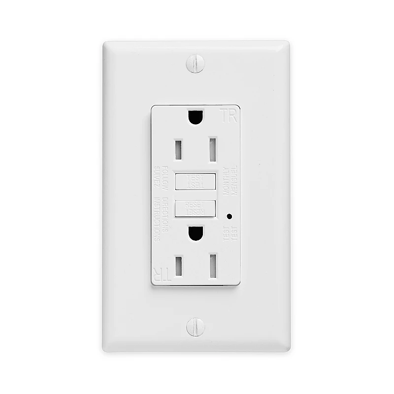 220V 15A 60Hz Self Test TR GFCI Outlet for Philippines