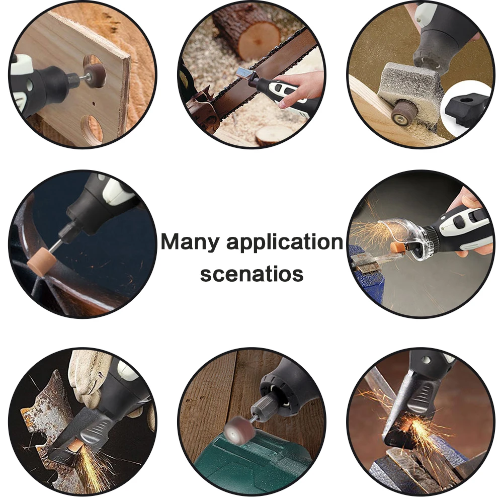 NEWONE Grinding and Polish Electric Drill Wireless Rotary Tool Variable-Speed Accessories Kits Carving Milling Engraving Dremel