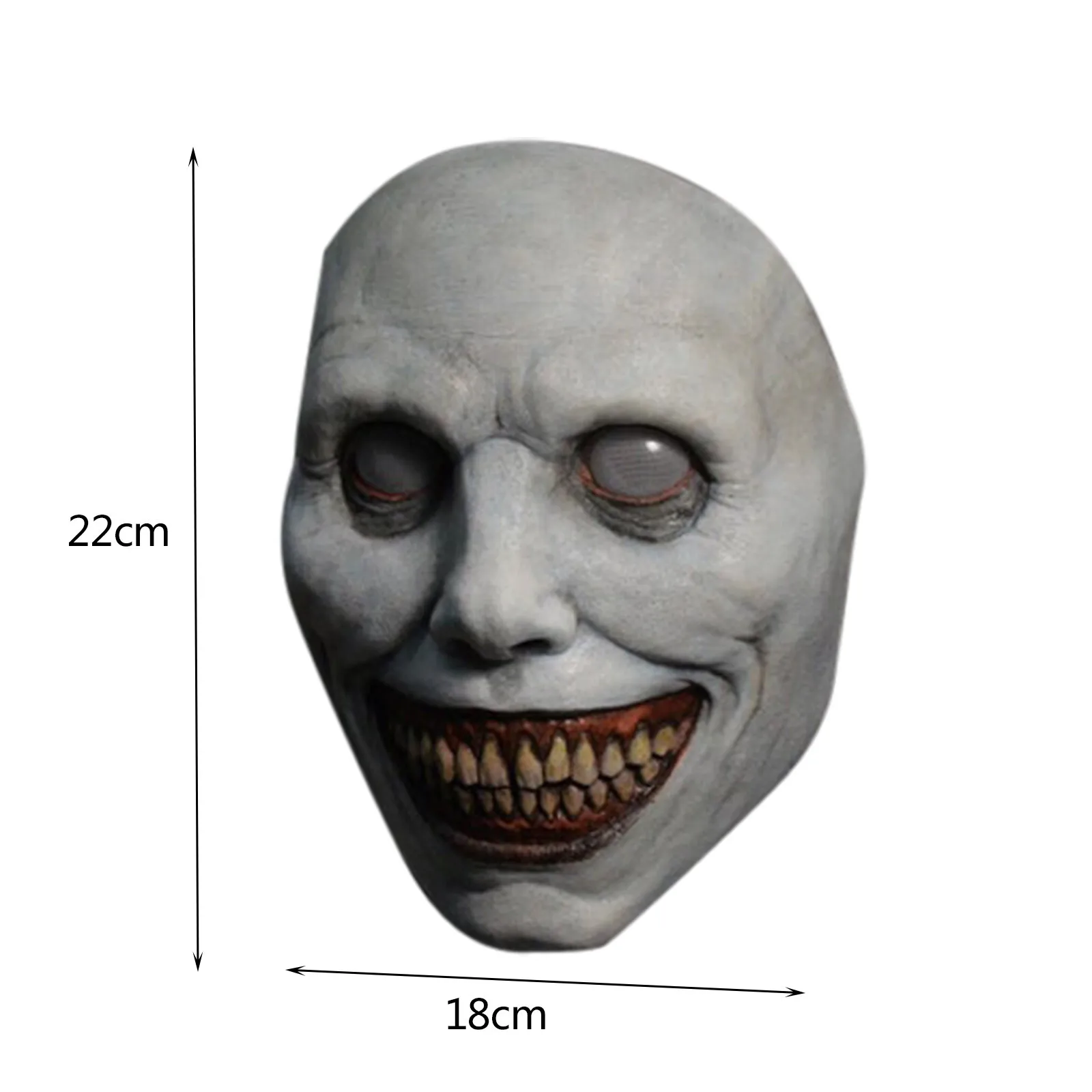 Smiling Demons Horror Face Masks The Evil Cosplay Props Party Masquerade Clothing Access Creepy Halloween Mask