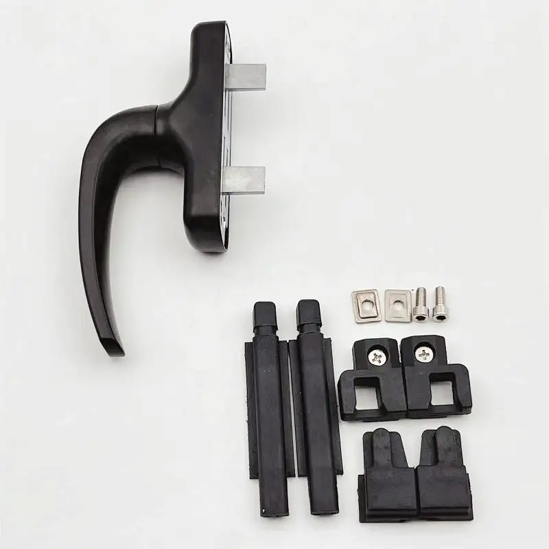 Aluminum Alloy Casement Window Handle Without Key Two-point Lock Sliding Window Handle
