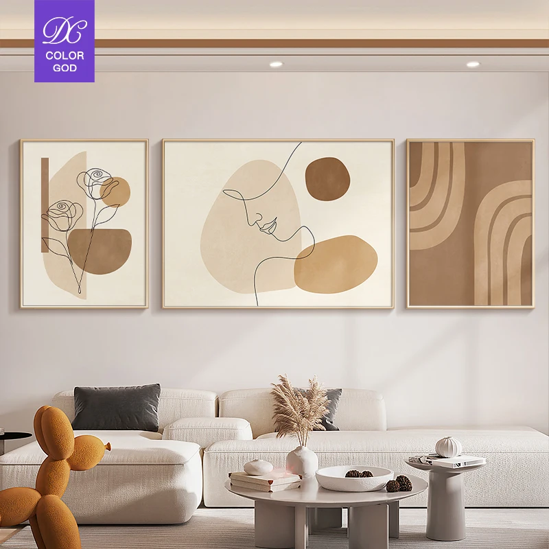 Abstract luxury art hotel painting modern living room canvas printing  painting home goods wall art