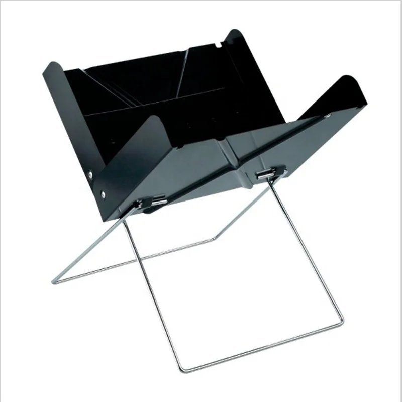 
Indoor Foldable Good Stainless Steel Small Outside Charcoal Bbq Grill Portable Folds Flat On Sale 