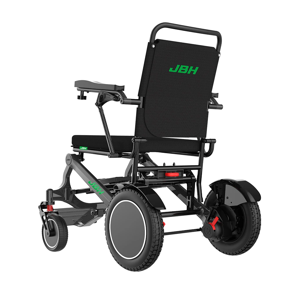Fully handcrafted body made of carbon fiber electric wheelchairs