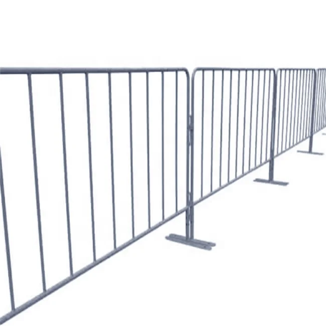 High Quality Barriers Temporary Barricades Pedestrian Steel Barricade Crowd Control Barriers Safety Barricade for Sale