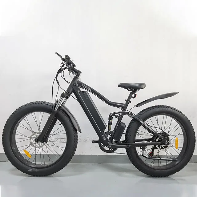 Customized Logo Bafang Motor 750w Rear Hub Drive Electric Bicycle E-bike 26 Inch Fat Tire Electric City Bike For Adult