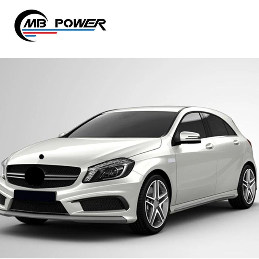 Класс w176 A45 стиль подходит для A180 A200 A250 A260 to передний бампер задний решетка pp материал после