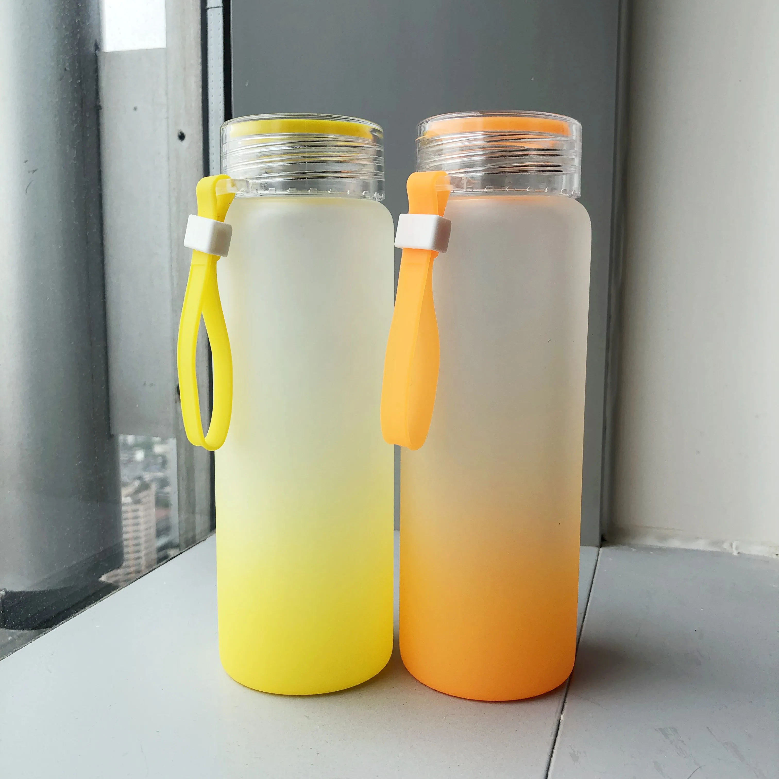 usa warehouse bulk blank sublimation glass tumbler cups free shipping heat press in bulk frosted water bottle wholesale