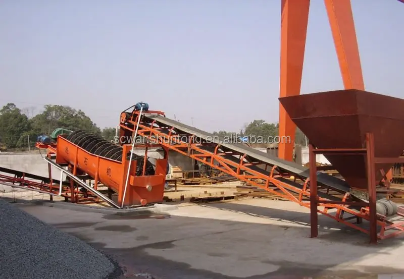 Lab Scale Spiral Classifier Silica Sand Ore Copper