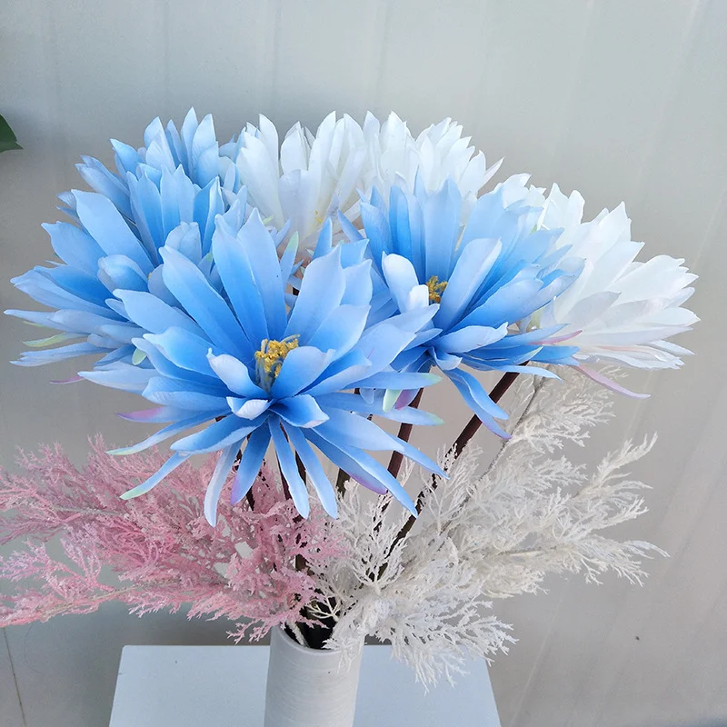 Wholesale Phalaenopsis Home Wedding Decoration 3D Print Butterfly Orchid Flower Real Touch Latex Artificial Orchid For Sale