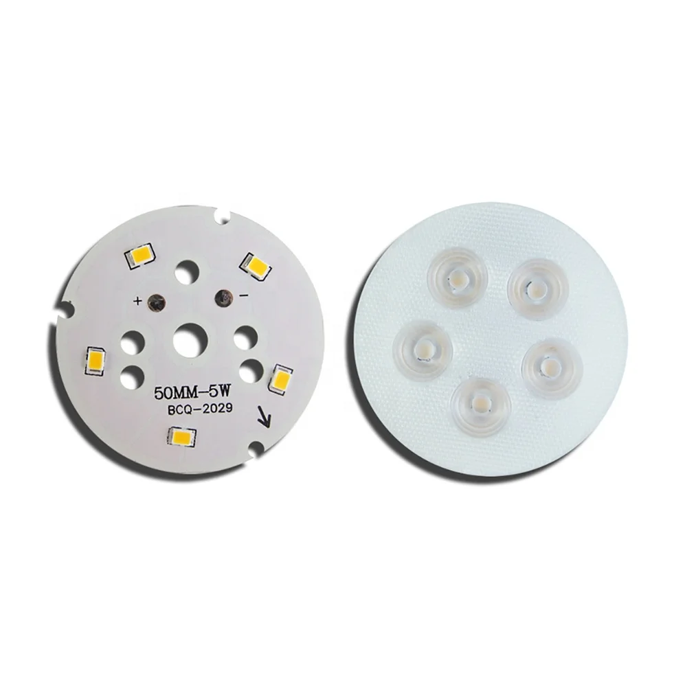 LED Chip 240-260mA Lamp Board 3w 5w 7w 9w 12w 18w Warm White Rail Light Source 2835 Lens For Ceiling Light Spotlight