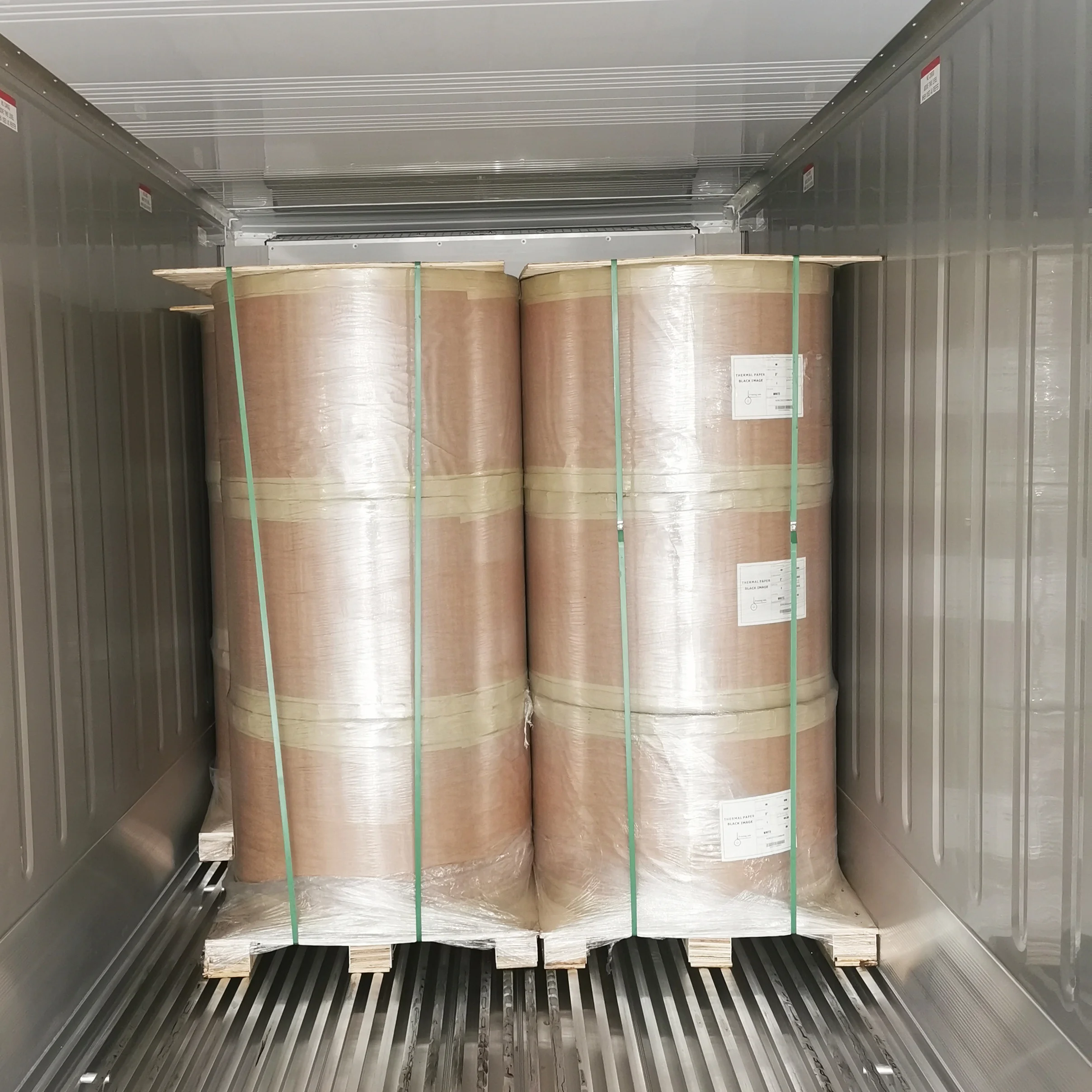 Low Price Stock Available Receipt Paper 57mm Thermal Roll Black Image 80 X Rolls