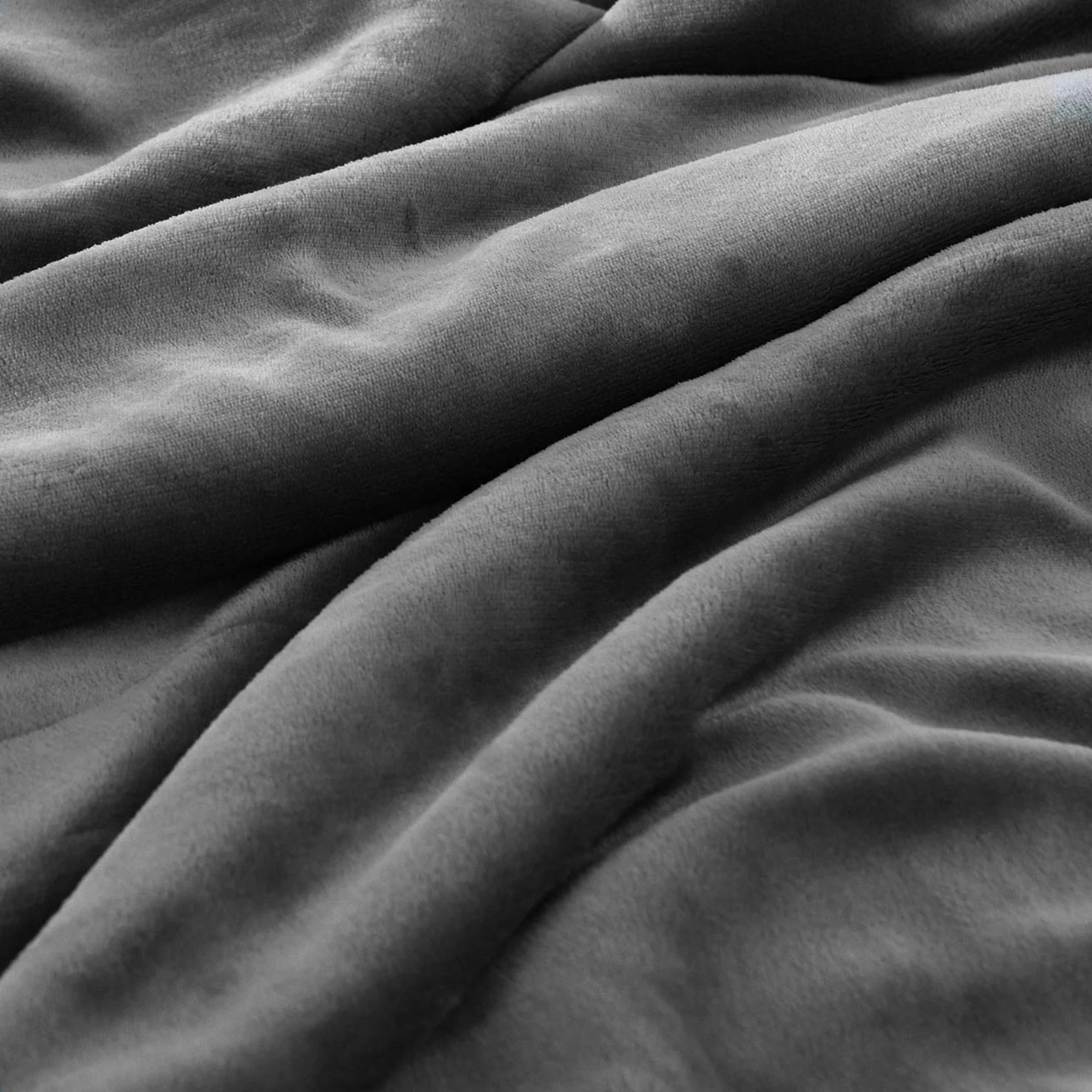 Large Size Custom Logo Printing Two Color Flannel Fleece Throw Blankets