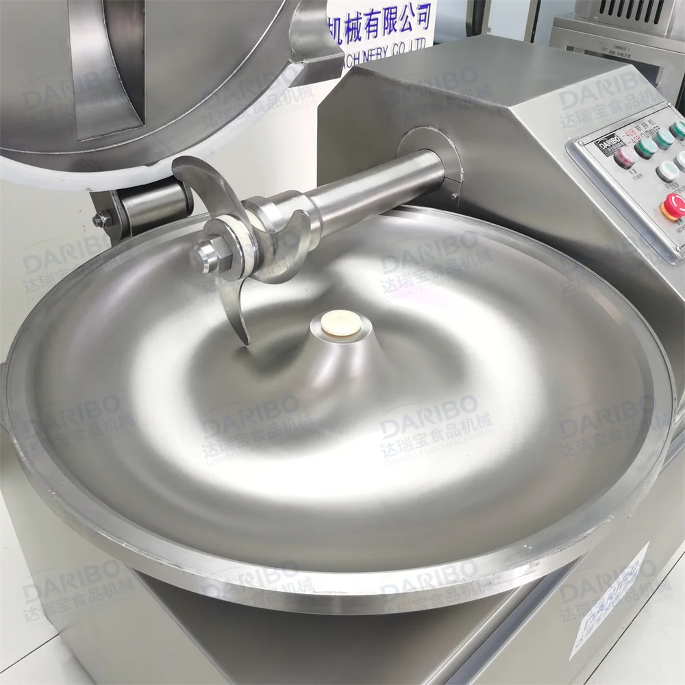 Industrial Automatic Meat Bowl Chopper  Horizontal Cutter Machine Beef Cutting Grind