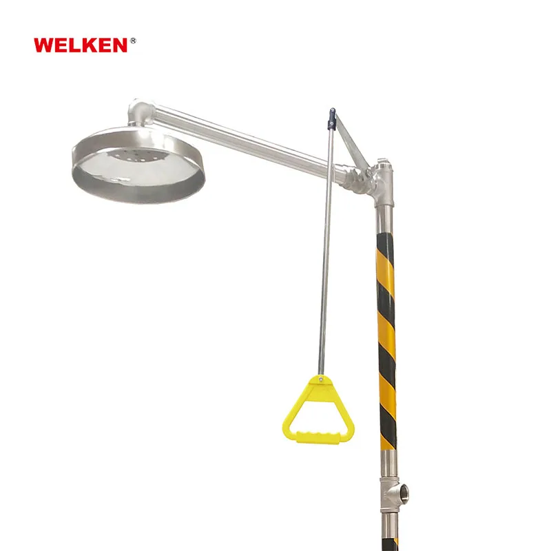 Double Nozzle Emergency Safety Shower and Eye