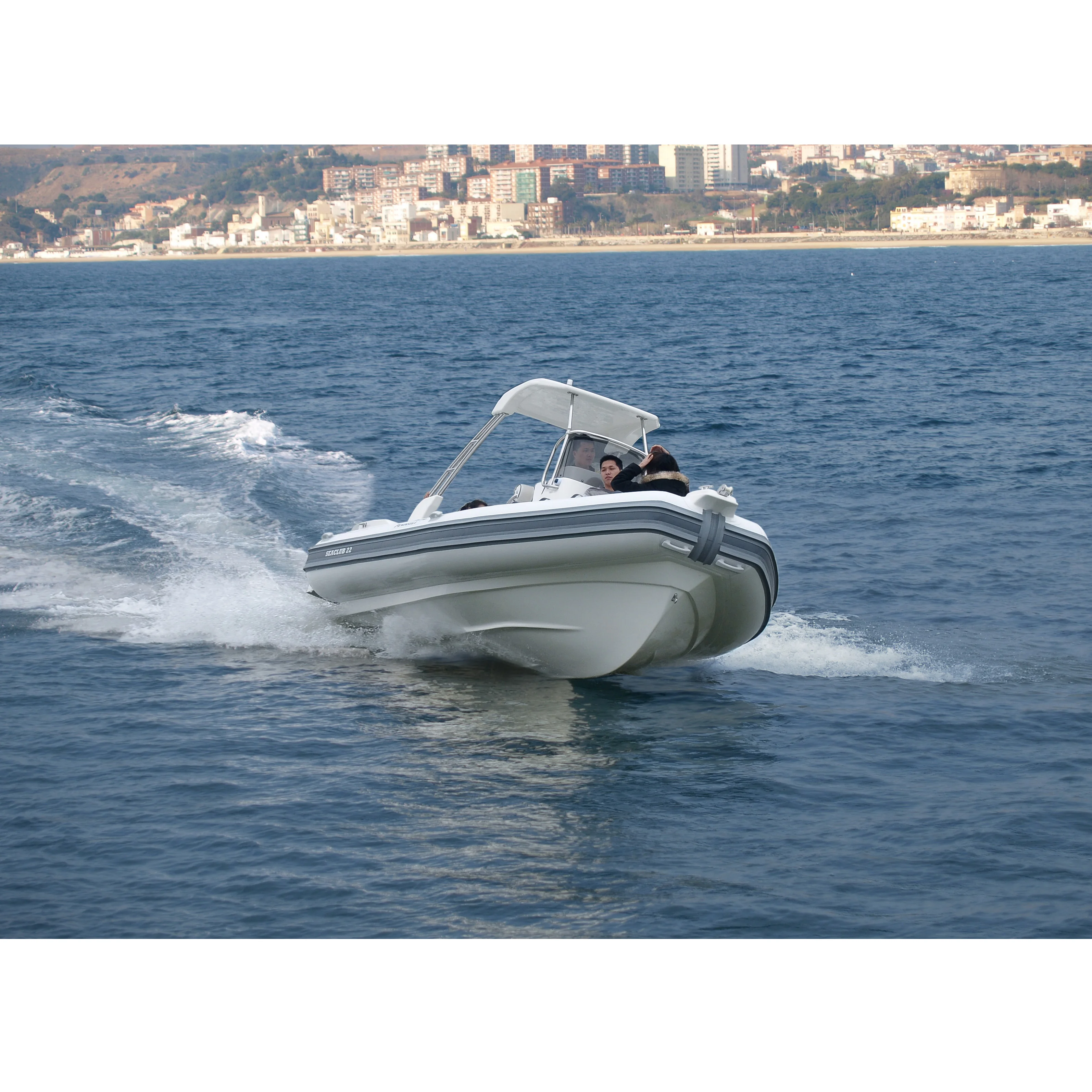 SEACLUB 22 6.5m inflatable boat with outboard motor