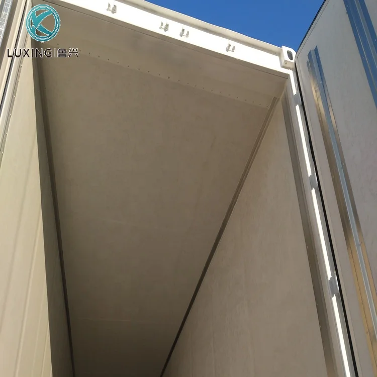 Tri-axle Refrigerated Semi Trailer Large Refrigerator Van For