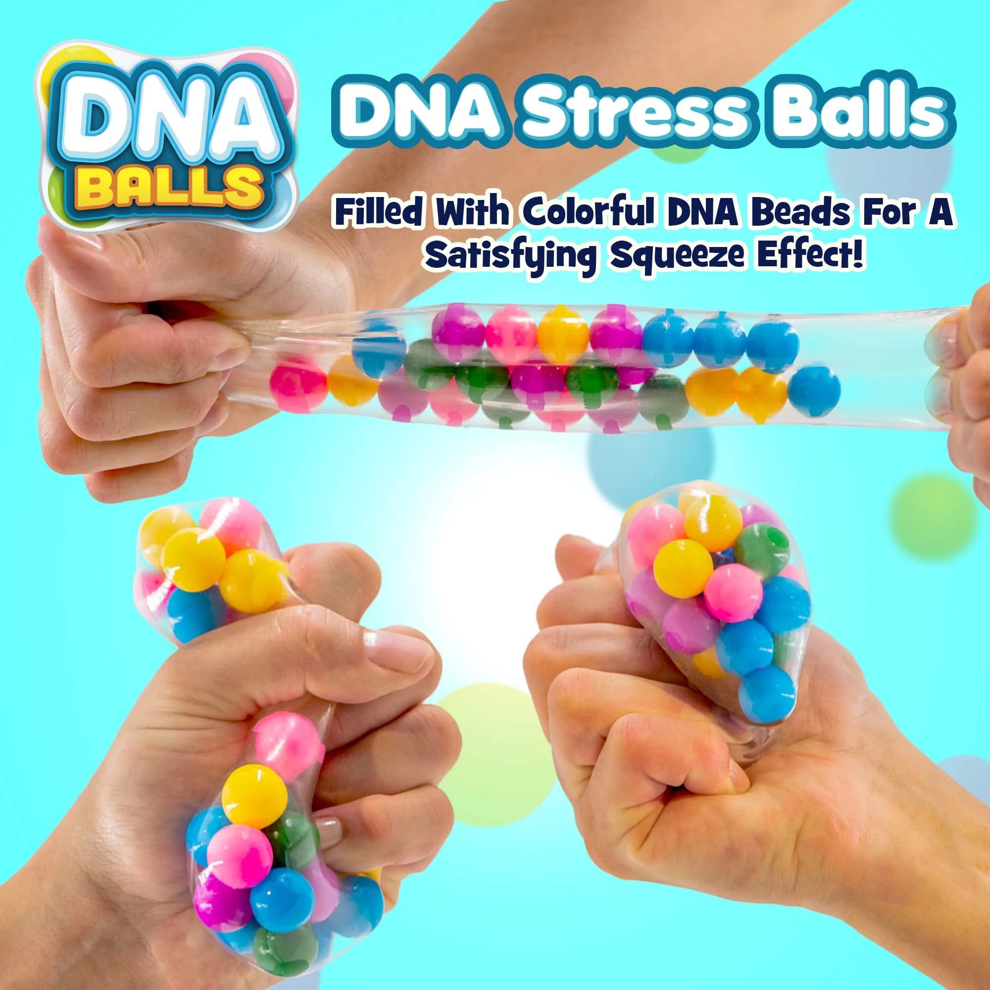 Sensory Fidget Squishy Decompression Antistress Toys Squeeze Tpr Brain Reliever Motivational Stress Balls For Autism Kids