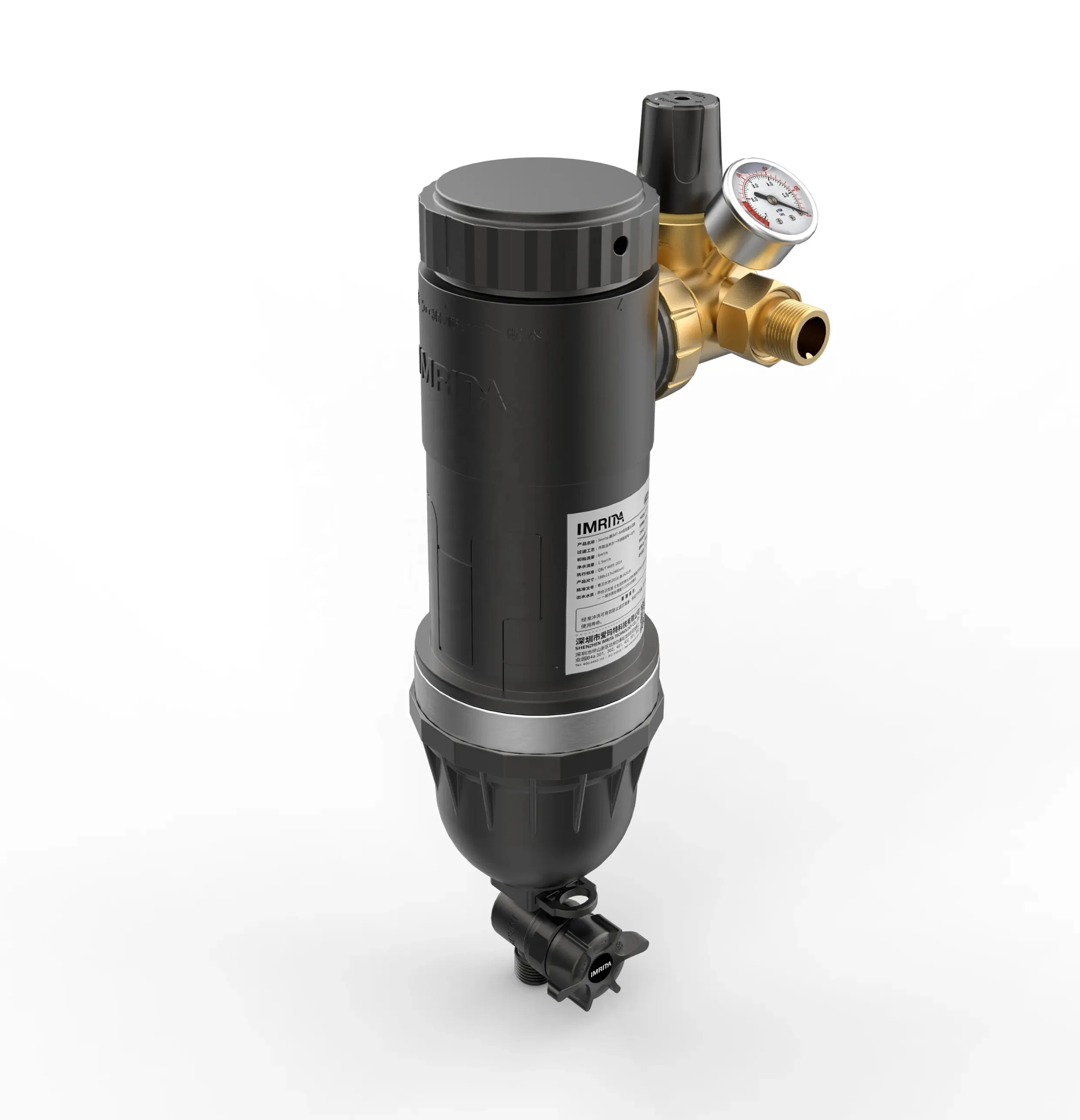 Best Selling 6T Flow 50 micro Water Pre Filter Stainless Steel Sediment Whole House Carbon Water Purifier