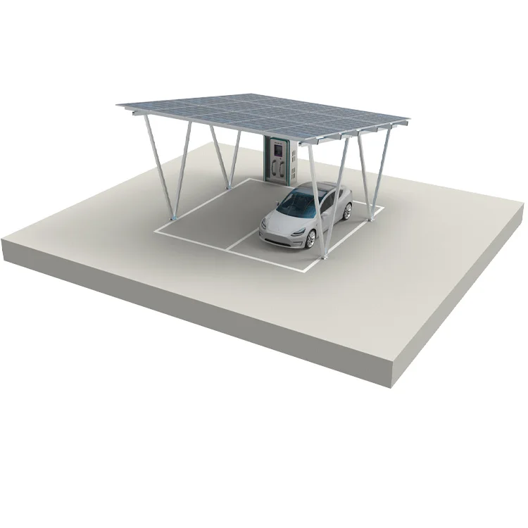 BRISTAR  Solar Carport with Charging Station Convenient for Electric Vehicles