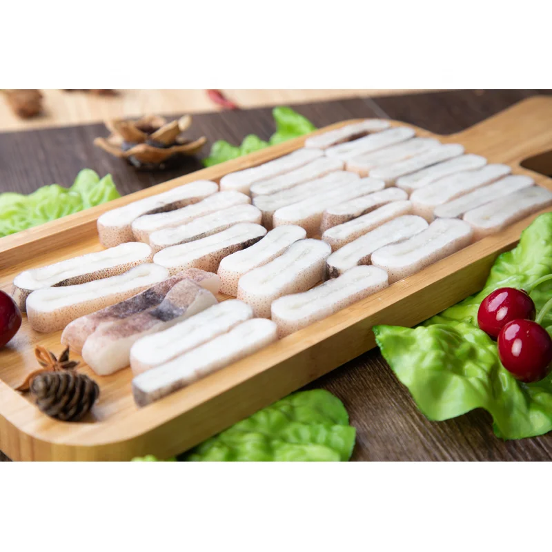 
Seafood Nutritious frozen Hard-cut with leather squid rings 