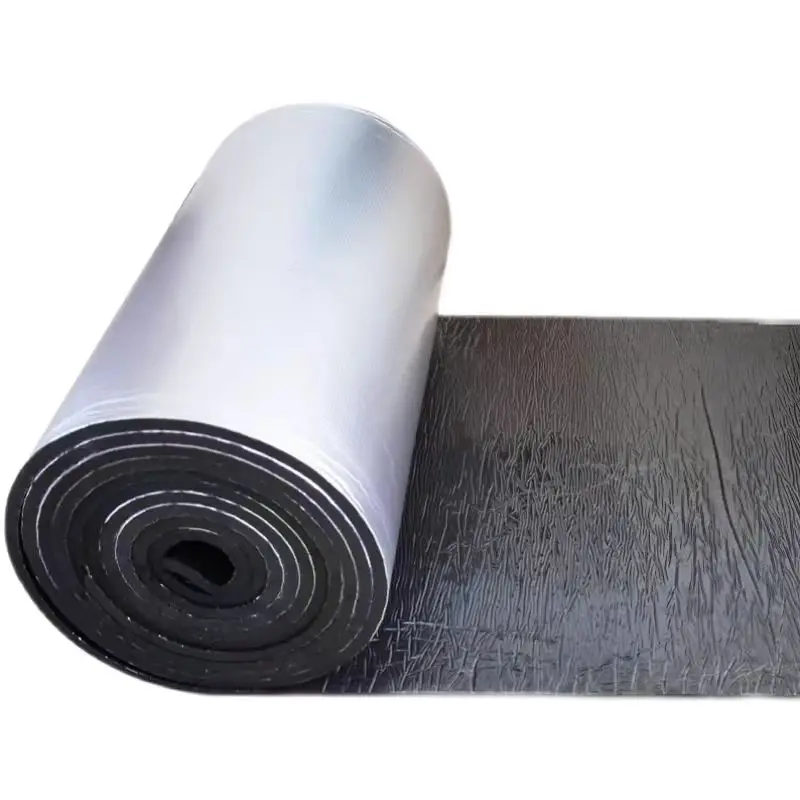 Custom Aluminum Foil Rubber Plastic Foam Insulation Pipe For Duct And Refrigeration Systems