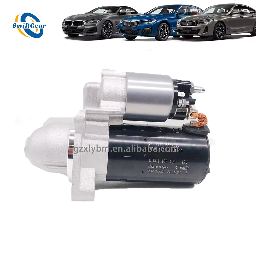 Auto Spare Car Parts Engine Starter 12412354709 for BMW E36 E46 E30 E60 E34 E39 E53 E83 M54 3/5/X3/Z3 Series Aluminum