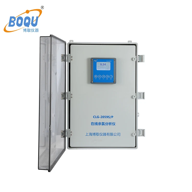  Boqu CLG-2059S/P интерактивный анализатор остаточного хлора выход RS485 и 4-20mA сигналов контроллер 
