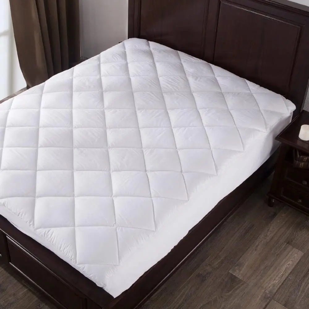 
Saferest waterproof mattress protector quilted mattress cover with zipper 